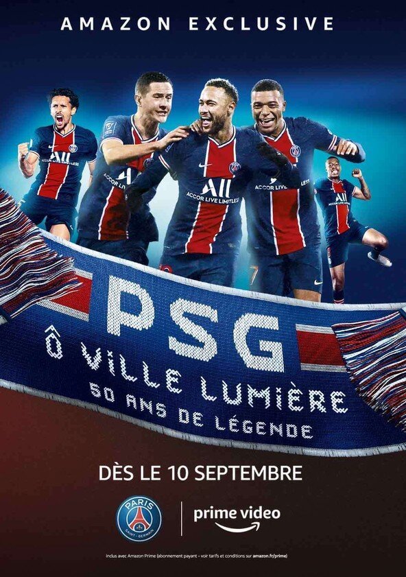Ligue 1 ? PSG City of Lights poster